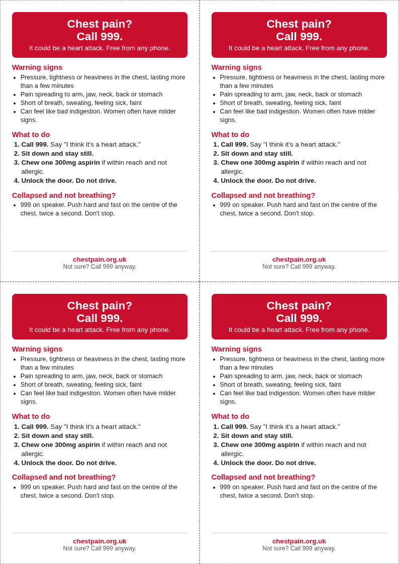 Preview of the fridge card sheet